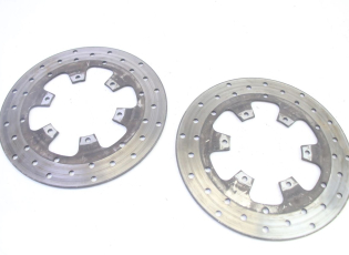 PAIRE DISQUES FREIN AVANT