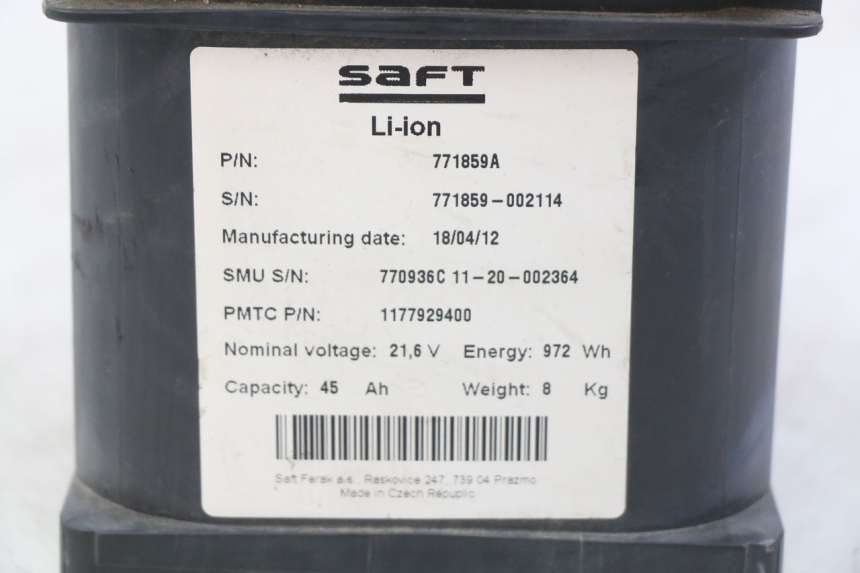 photo de BATTERIA PEUGEOT E-VIVACITY 1 (2012 - 2018)