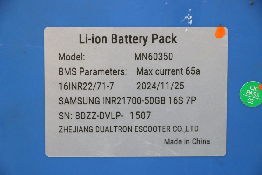photo de BATTERIA DUALTRON VICTOR LIMITED 1