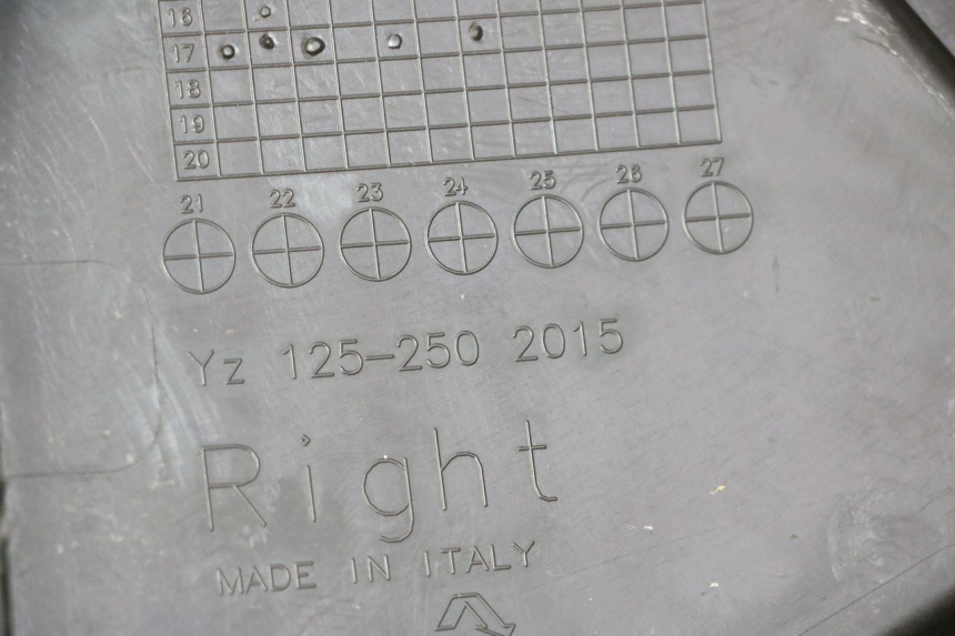 photo de CARROZZERIA CARENA COMPLETA YAMAHA YZ 125 (1998 - 2005)