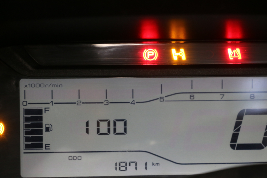 photo de CONTACHILOMETRI YAMAHA TRICITY 300 (2020 - 2024) - Zoom sullo stato d'uso