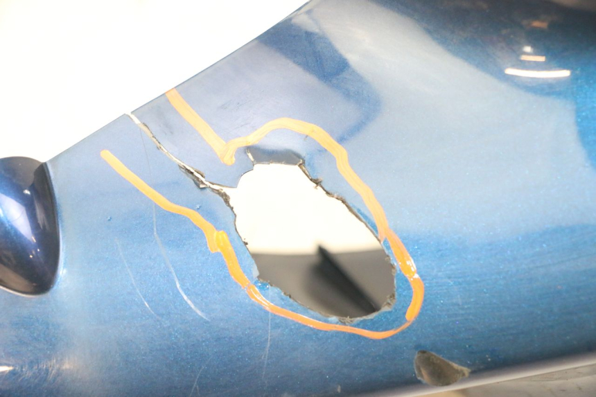 photo de COFANO MANUBRIO ANTERIORE PIAGGIO FLY 2T 50 (2004 - 2017)