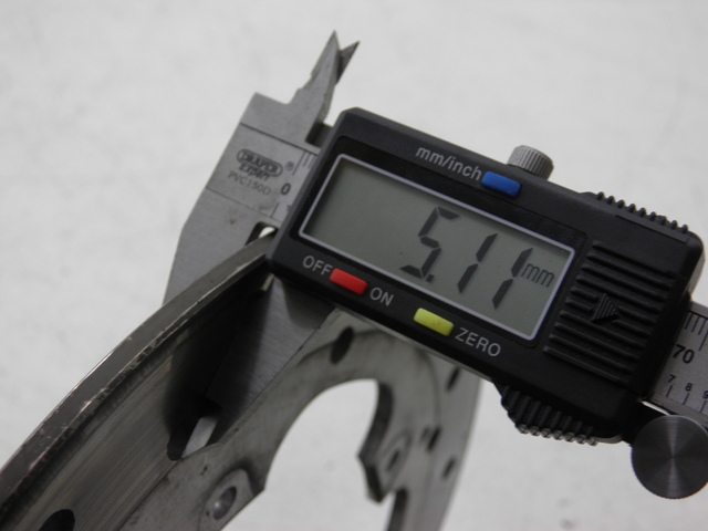 photo de DISCO FRENO POSTERIORE PIAGGIO MP3 LT 400 (2007 - 2012)