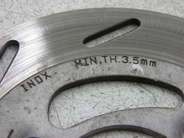 photo de DISCO FRENO ANTERIORE PIAGGIO TYPHOON 50 (2000 - 2009)