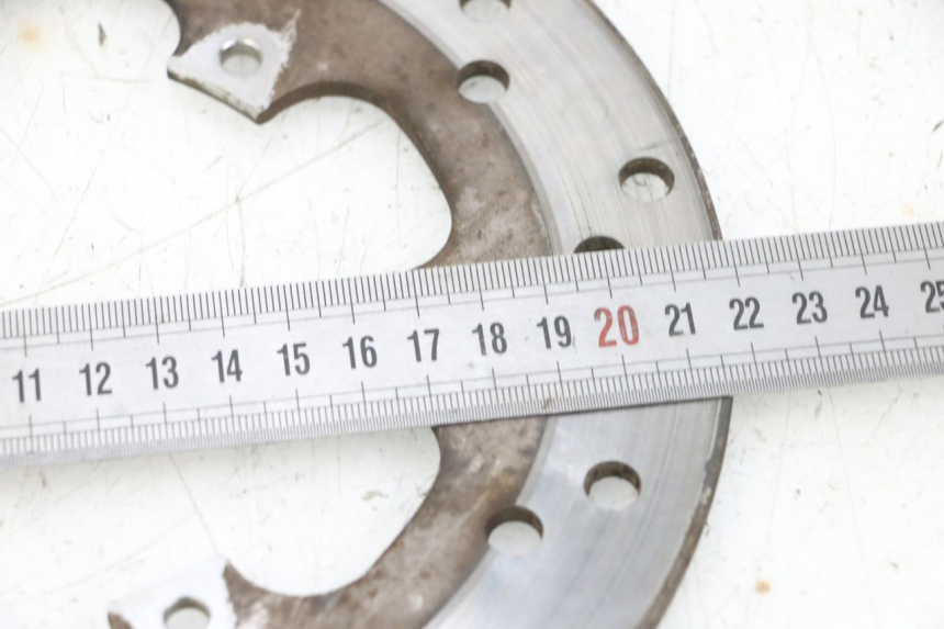 photo de DISCO FRENO ANTERIORE PIAGGIO VESPA GTS SUPER IE 125 (2009 - 2016) - Zoom sullo stato d'uso