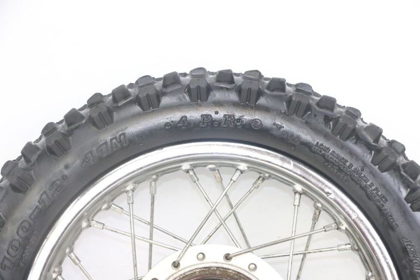 photo de CERCHIO POSTERIORE E PNEUMATICO HONDA CRF-F CRF F 110 (2019 - 2022)