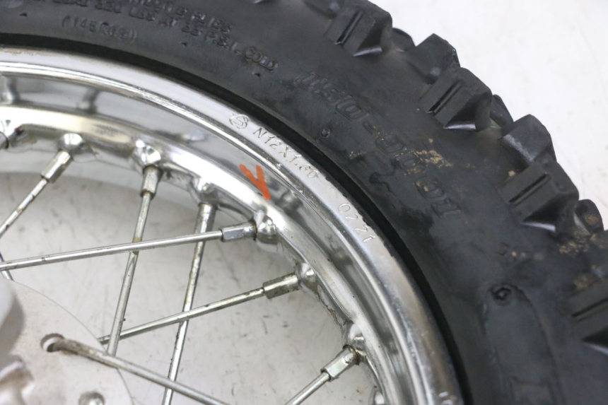photo de CERCHIO POSTERIORE E PNEUMATICO HONDA CRF-F CRF F 110 (2019 - 2022)