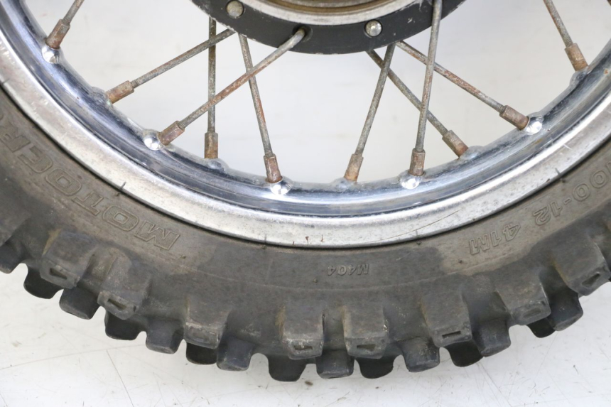 photo de CERCHIO POSTERIORE E PNEUMATICO YAMAHA PW 80 (1983 - 2014)