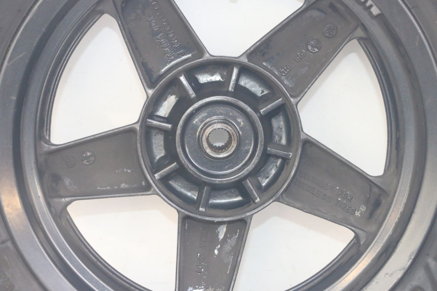 photo de CERCHIO POSTERIORE E PNEUMATICO YAMAHA X-MAX XMAX 125 (2010 - 2014)