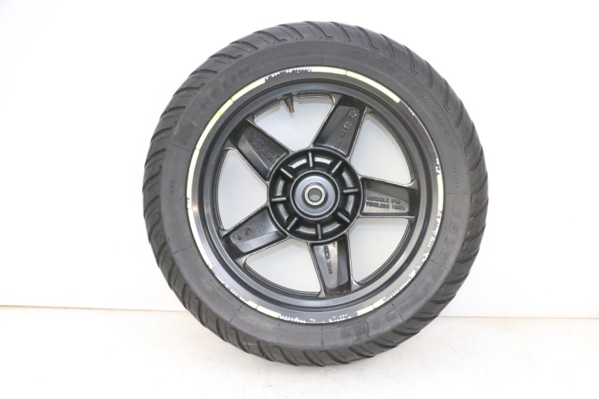 photo de CERCHIO POSTERIORE E PNEUMATICO YAMAHA XMAX X-MAX 125 (2006 - 2009) - Ricambio usato controllato