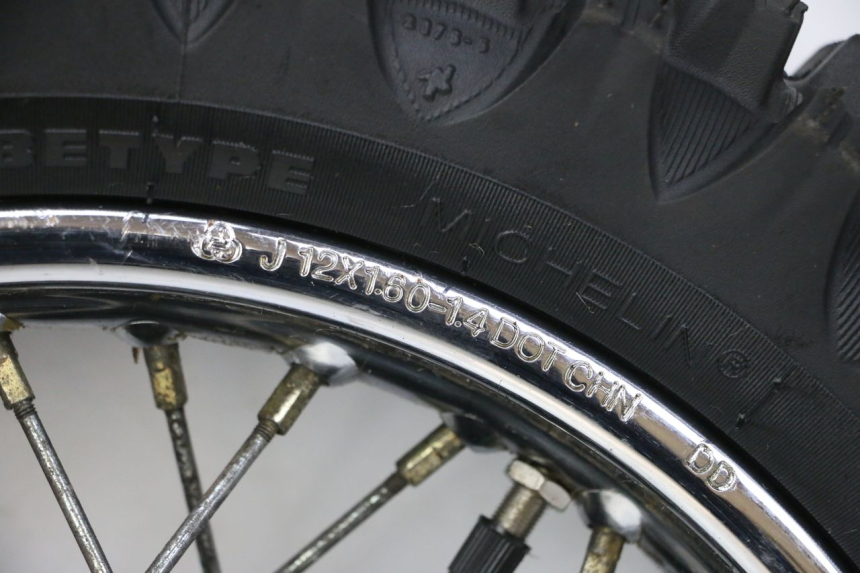 photo de CERCHIO POSTERIORE E PNEUMATICO YAMAHA PW 80 (1983 - 2014)