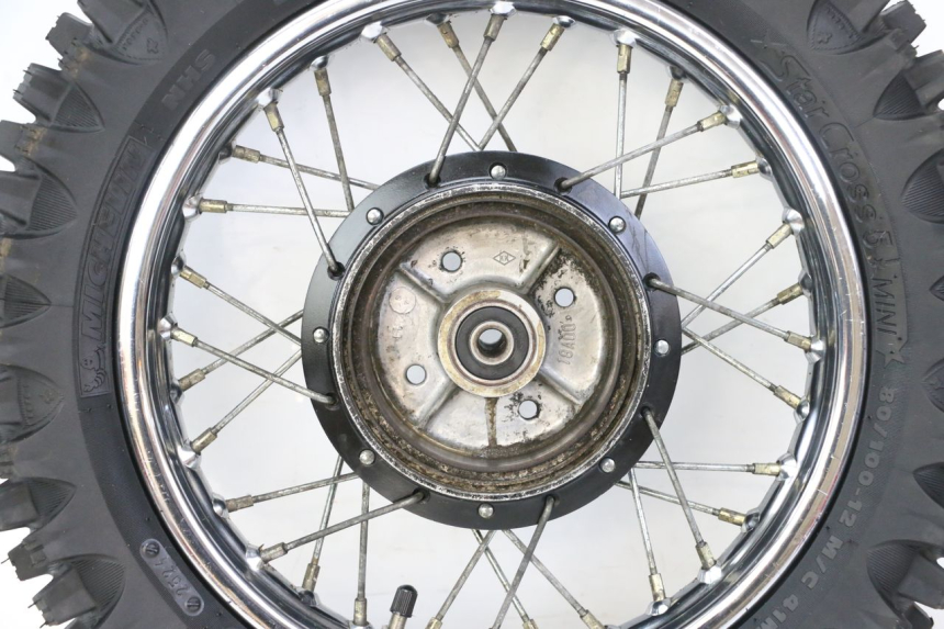 photo de CERCHIO POSTERIORE E PNEUMATICO YAMAHA PW 80 (1983 - 2014)