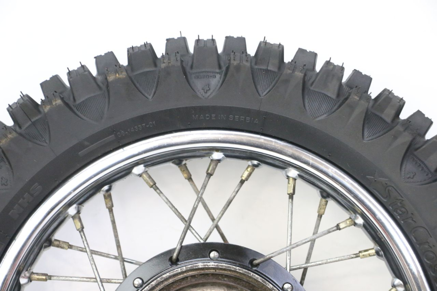 photo de CERCHIO POSTERIORE E PNEUMATICO YAMAHA PW 80 (1983 - 2014)