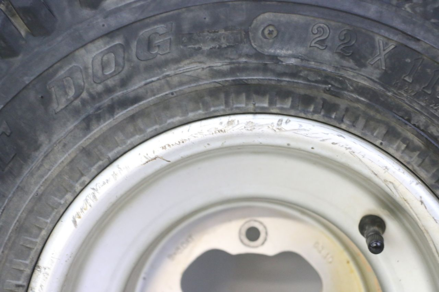 photo de CERCHIO POSTERIORE E PNEUMATICO YAMAHA YFM R RAPTOR 250 (2008 - 2014)