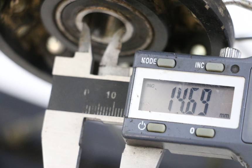 photo de CERCHIO ANTERIORE KSR RACING DRIFT 140 - Zoom sullo stato d'uso