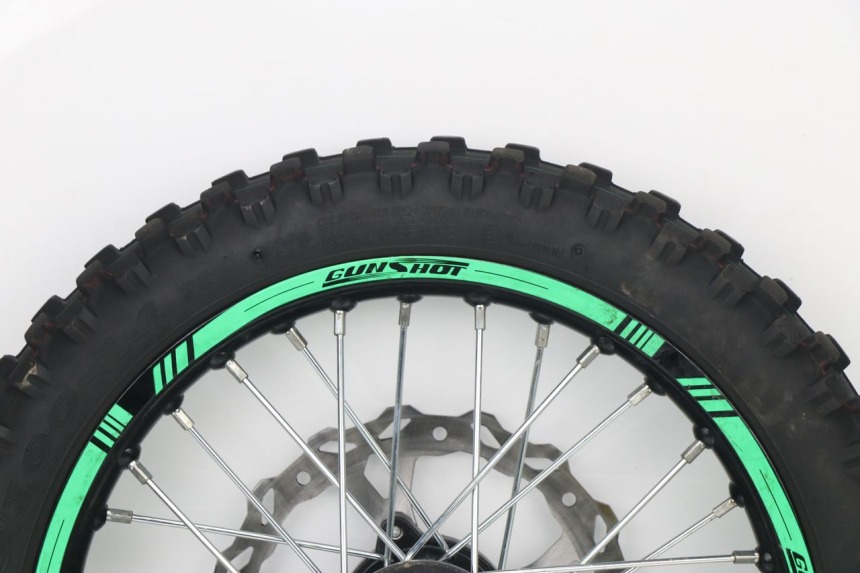 photo de CERCHIO ANTERIORE GUNSHOT PIT BIKE FX 125 (2014 - 2021) - Ispezione visiva dettagliata