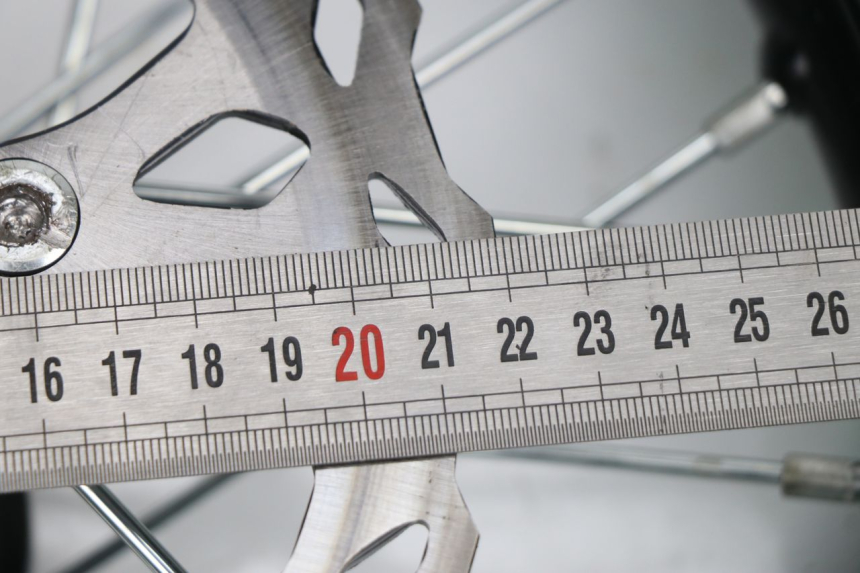 photo de CERCHIO ANTERIORE GUNSHOT PIT BIKE FX 125 (2014 - 2021) - Zoom sullo stato d'uso