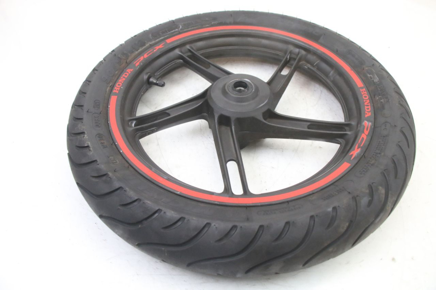 photo de CERCHIO ANTERIORE E PNEUMATICO HONDA PCX (JF57/JF64) 125 (2014 - 2018)