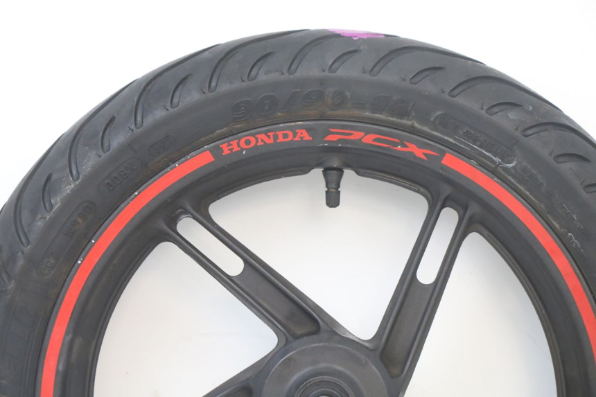 photo de CERCHIO ANTERIORE E PNEUMATICO HONDA PCX (JF57/JF64) 125 (2014 - 2018)