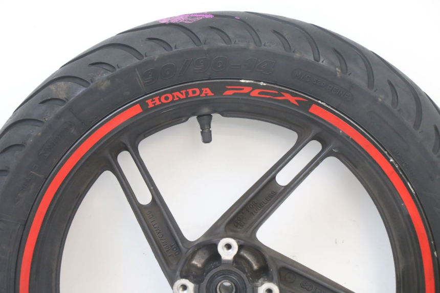 photo de CERCHIO ANTERIORE E PNEUMATICO HONDA PCX (JF57/JF64) 125 (2014 - 2018)