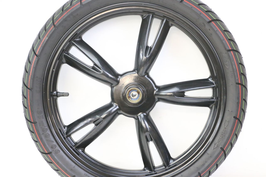 photo de CERCHIO ANTERIORE E PNEUMATICO PEUGEOT TWEET 4T 50 (2023 - 2025)