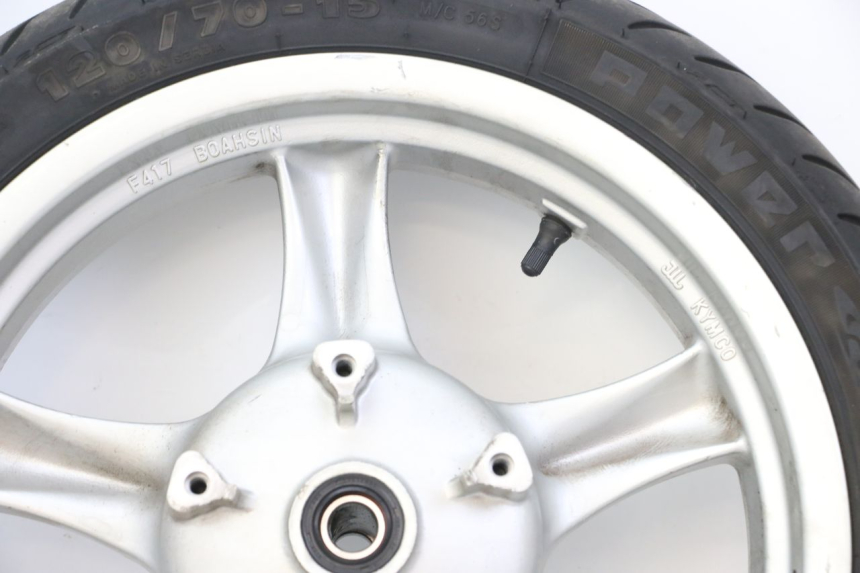 photo de CERCHIO ANTERIORE E PNEUMATICO KYMCO XCITING 500 (2007 - 2010)