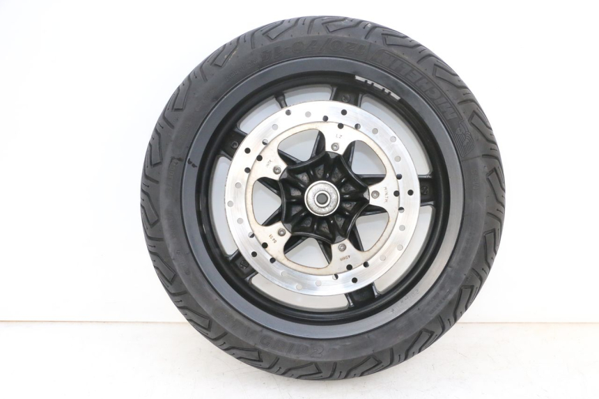 photo de CERCHIO ANTERIORE E PNEUMATICO PIAGGIO XEVO - X EVO 125 (2007 - 2016) - Dettaglio del componente