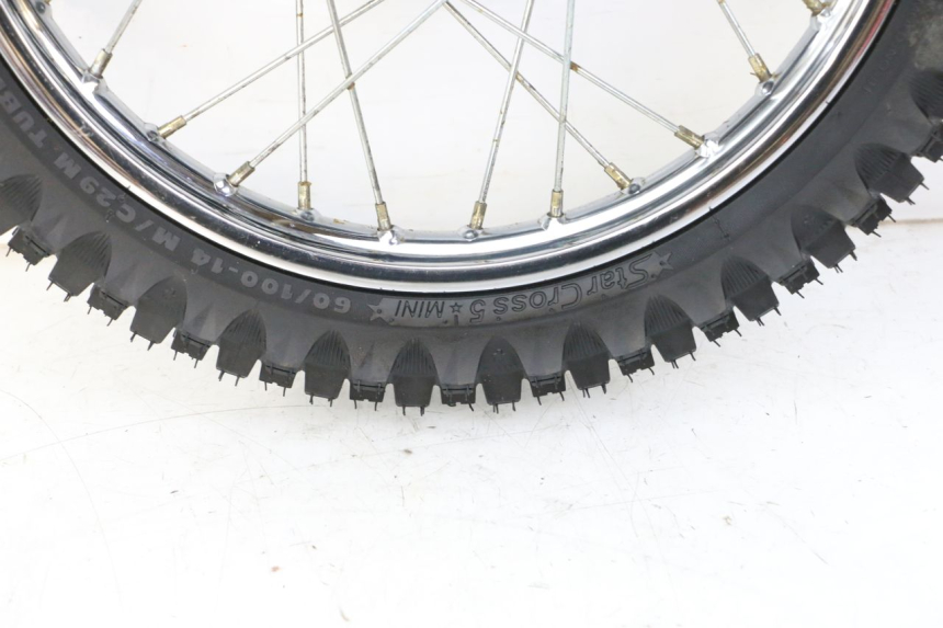 photo de CERCHIO ANTERIORE E PNEUMATICO YAMAHA PW 80 (1983 - 2014)