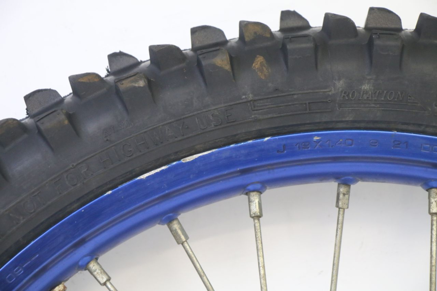 photo de CERCHIO ANTERIORE E PNEUMATICO YAMAHA YZ 85 (2022 - 2025)