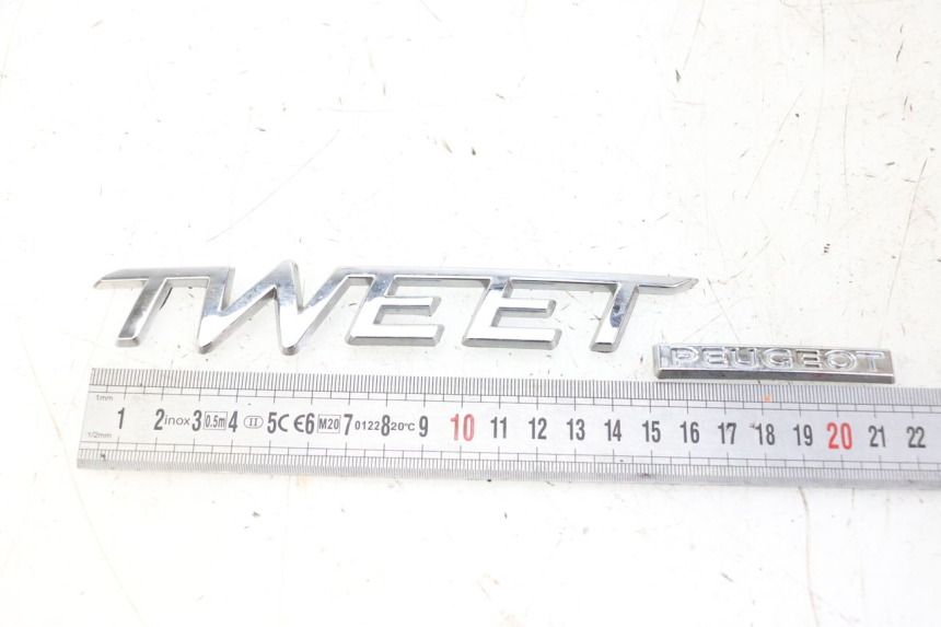 photo de LOGO MARCA PEUGEOT TWEET PRO CARGO 50 (2018 - 2020)