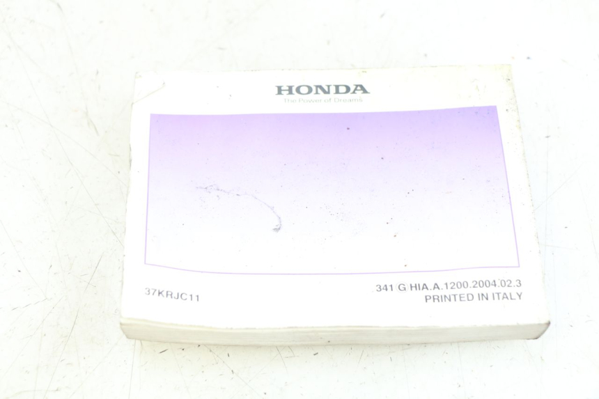 photo de MANUALE DELL'UTENTE HONDA FES PANTHEON 125 (2003 - 2007)