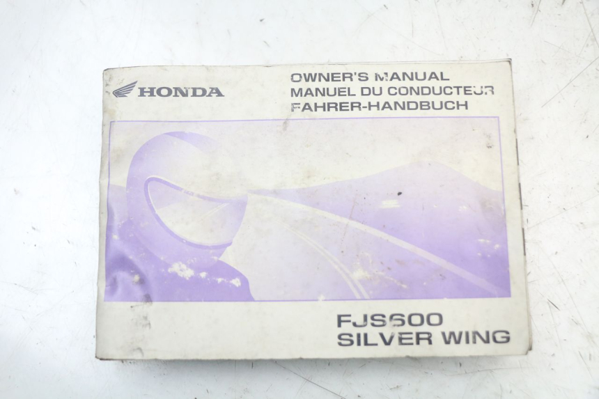 photo de MANUALE D'USO HONDA FJS SILVERWING SILVER WING 600 (2001 - 2010)