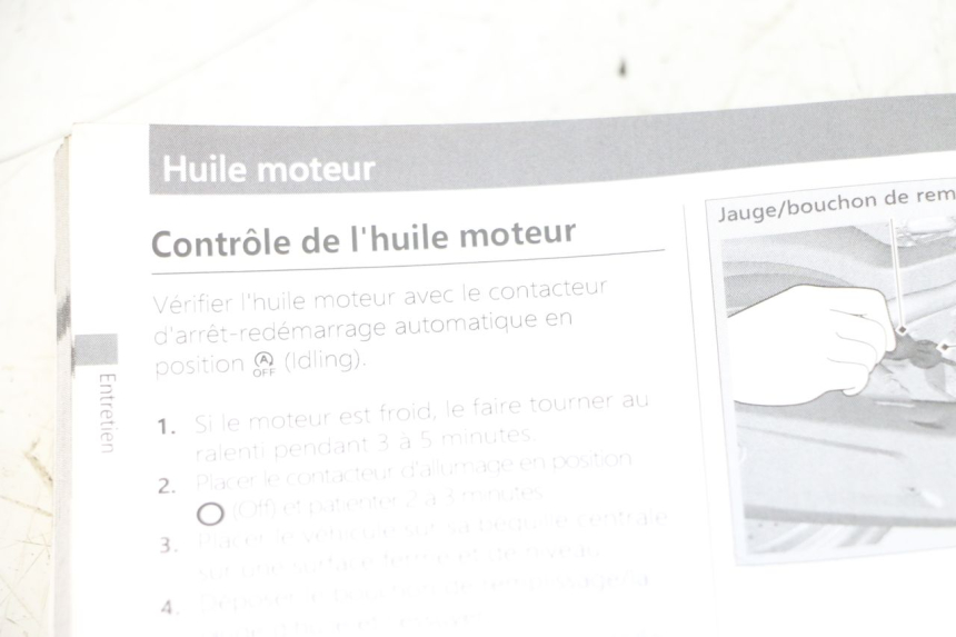 photo de MANUALE D'USO HONDA FORZA 125 (2021 - 2025)