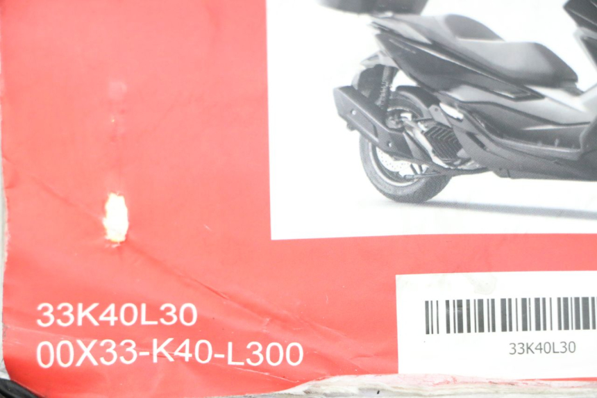 photo de MANUALE D'USO HONDA FORZA 125 (2021 - 2025)