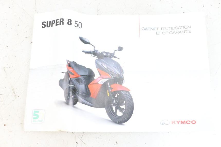 photo de MANUALE D'USO KYMCO SUPER 8 4T 50 (2021 - 2024)