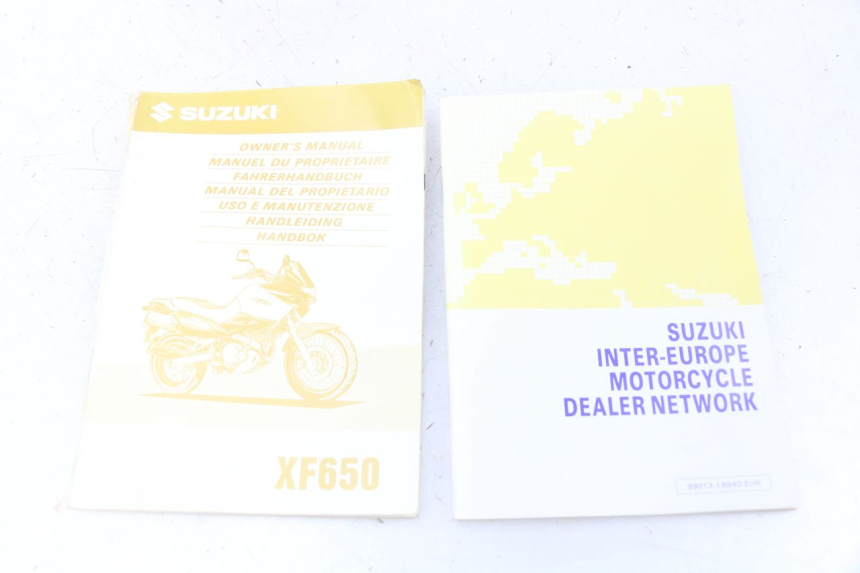 photo de MANUALE DELL'UTENTE SUZUKI XF FREEWIND 650 (1997 - 2003)