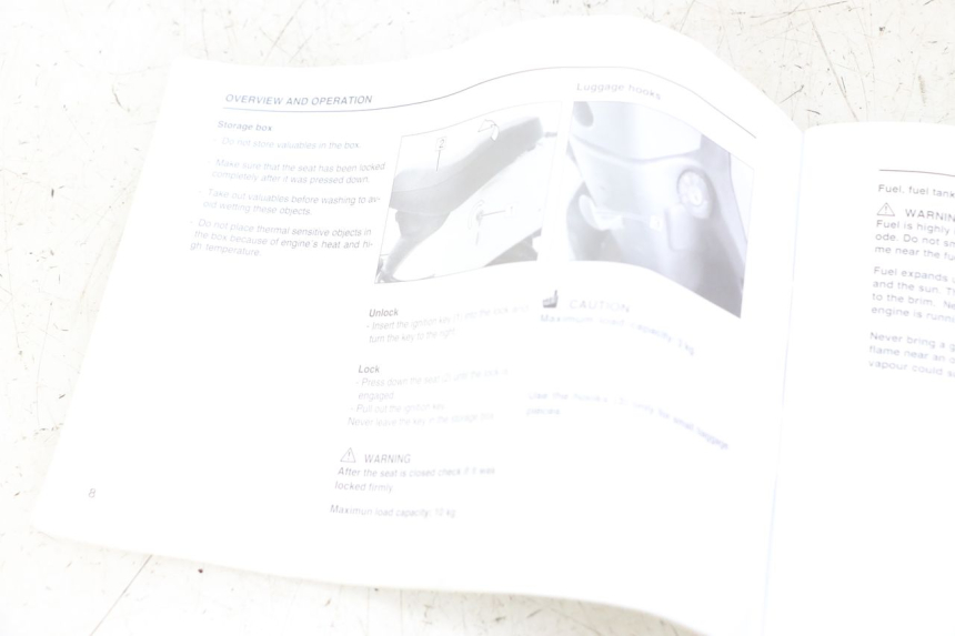 photo de MANUALE D'USO TNT MOTOR ROMA 10' 4T 50 (2019 - 2022)