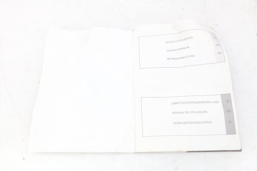 photo de Manuale dell'utente PEUGEOT VIVACITY 50 (1998 - 2003)