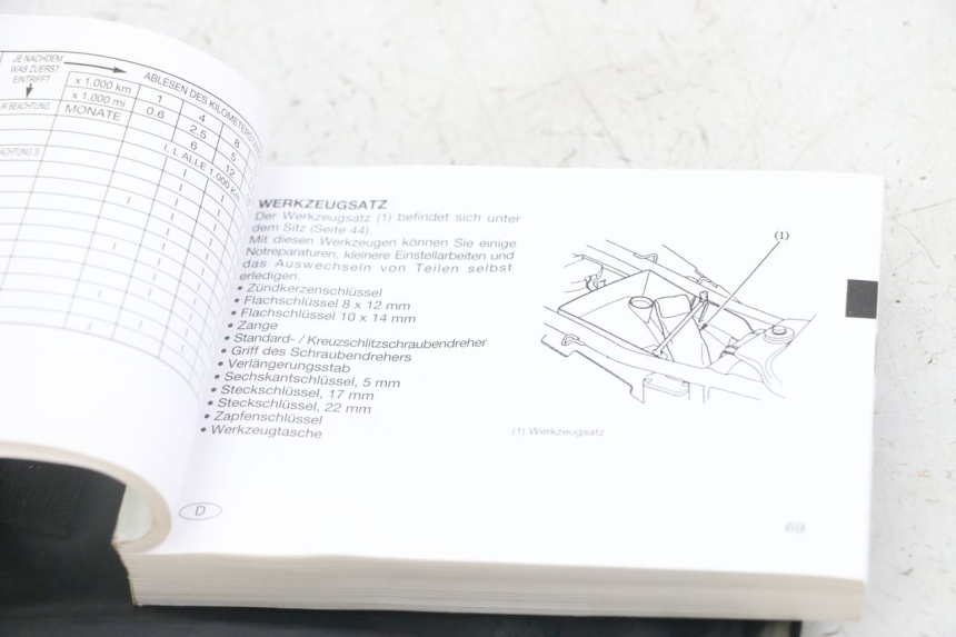 photo de MANUALE D'USO HONDA XLV VARADERO 125 (2000 - 2006)