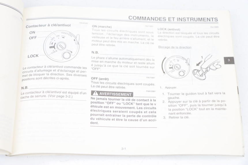 photo de MANUALE DELL'UTENTE YAMAHA BW'S BWS 125 (2010 - 2013)