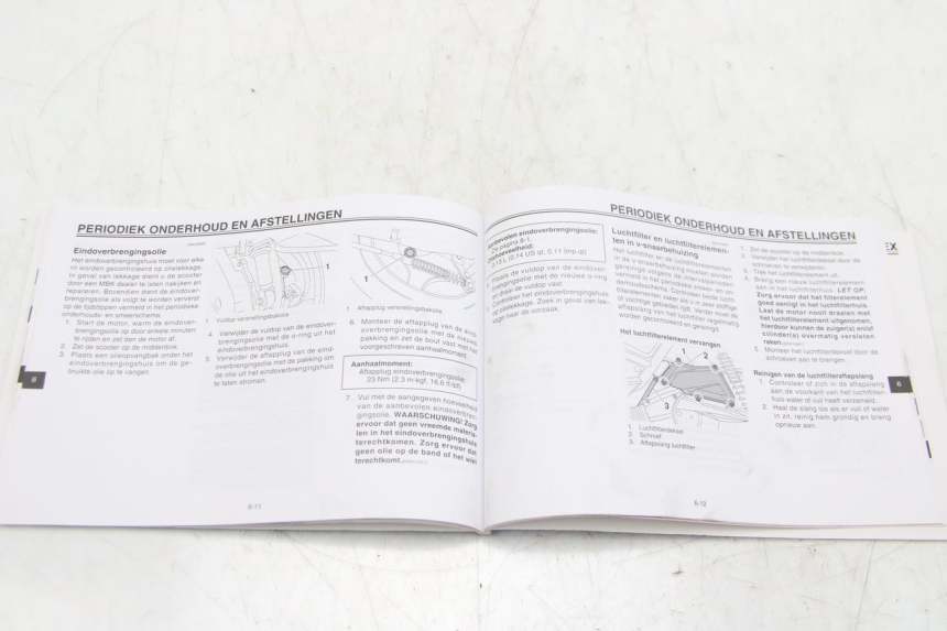 photo de MANUALE DELL'UTENTE YAMAHA BW'S BWS 125 (2010 - 2013)