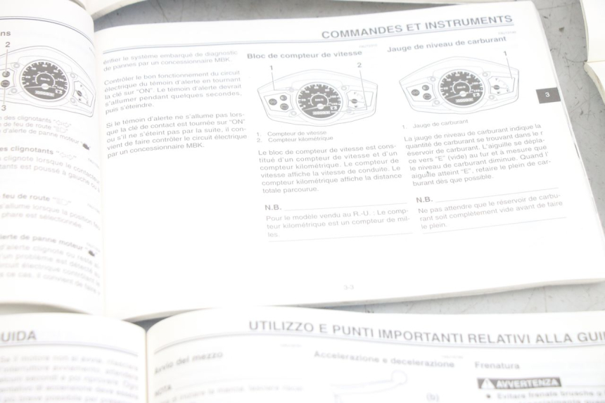 photo de MANUALE DELL'UTENTE YAMAHA BW'S BWS 125 (2010 - 2013)