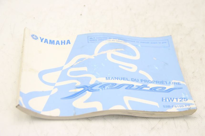 photo de MANUALE DELL'UTENTE YAMAHA HW XENTER 125 (2011 - 2017)