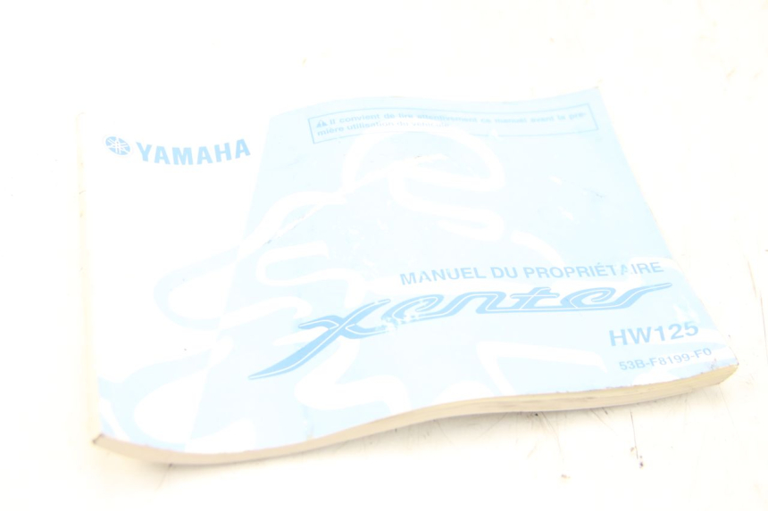 photo de MANUALE DELL'UTENTE YAMAHA HW XENTER 125 (2011 - 2017)