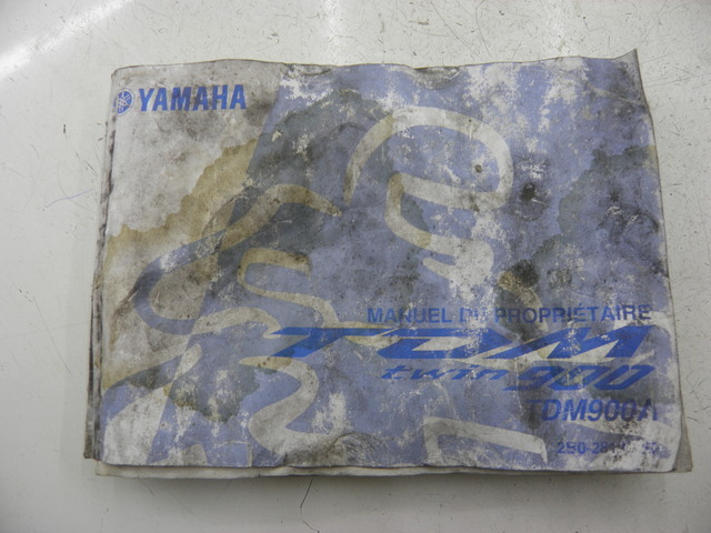 photo de Manuale dell'utente YAMAHA TDM 900 (2004 - 2006)