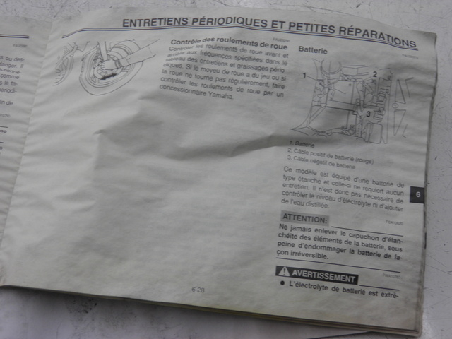 photo de Manuale dell'utente YAMAHA TDM 900 (2004 - 2006)