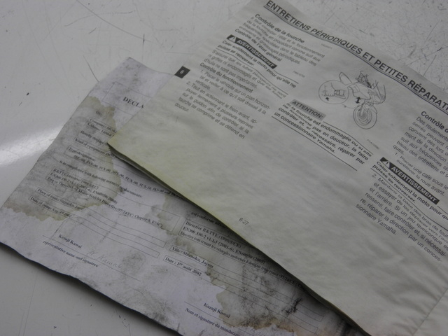 photo de Manuale dell'utente YAMAHA TDM 900 (2004 - 2006)