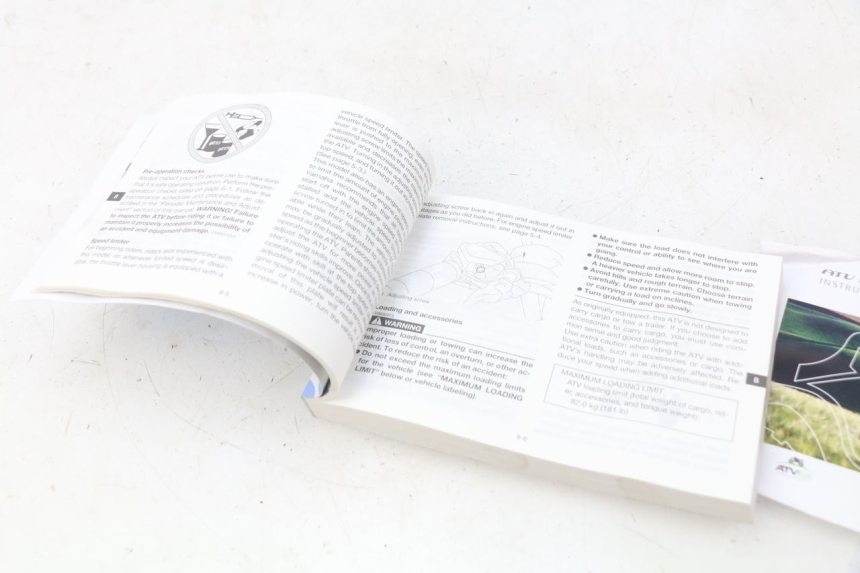 photo de MANUALE DELL'UTENTE YAMAHA YFM R RAPTOR 90 (2017 - 2023)