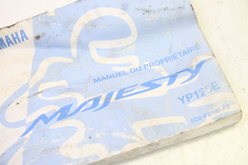 photo de MANUALE D'USO YAMAHA YP MAJESTY 125 (2007 - 2010)