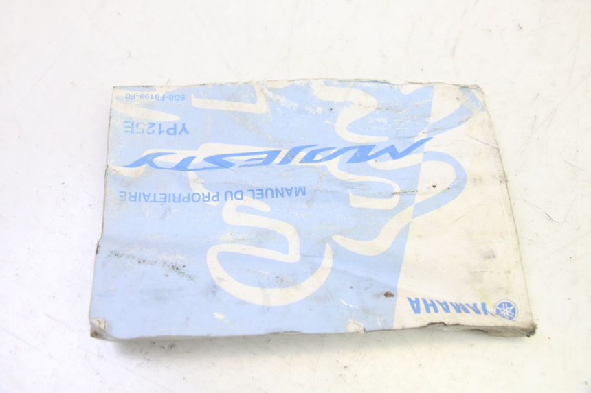photo de MANUALE D'USO YAMAHA YP MAJESTY 125 (2007 - 2010)